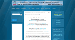 Desktop Screenshot of lakefieldmusic.ca